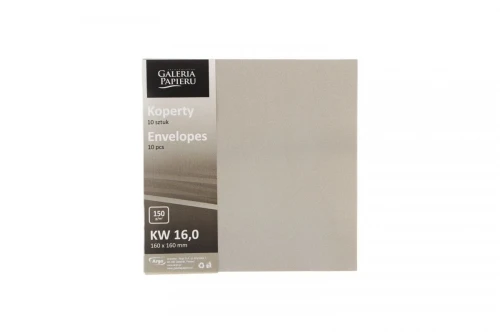 Koperta 160x160 pearl srebrny jasny srebrny [mm:] 160x160 (280340) 10 sztuk