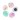 Magnes mix Starpak (576504) 54 sztuk