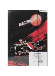 Teczka kartonowa na gumkę Racing A4 mix Starpak (583302)