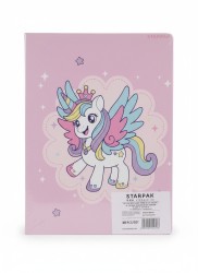 Teczka kartonowa na gumkę Unicorn A4 mix Starpak (583291)
