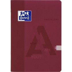 Zeszyt tematyczny A4 angielski 60k. 90g krata Oxford (400209244)