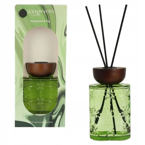 Odświeżacz powietrza Scentchips Dyfuzor patyczkowy Stars Nectarine & Fig 200ml Pavoncella (8716516204734)