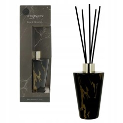 Odświeżacz powietrza Scentchips Dyfuzor patyczkowy Cone Marble Rose & Almonds 200ml Pavoncella (8716516204598)