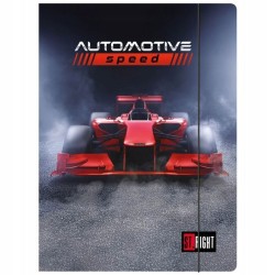 Teczka kartonowa na gumkę Racing Team A4 mix Unipap