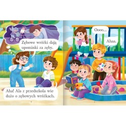 Książka dla dzieci Zaczynam czytać. Duże litery.Zębowa wróżka Aksjomat