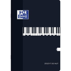 Zeszyt do nut A4 32k. pięciolinia Oxford (400212905)