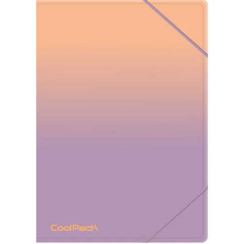 Teczka plastikowa na gumkę CoolPack GRADIENT A4 mix Patio (03678CP)
