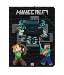 Teczka kartonowa na gumkę Minecraft A4 różne Astrapap (108026002)