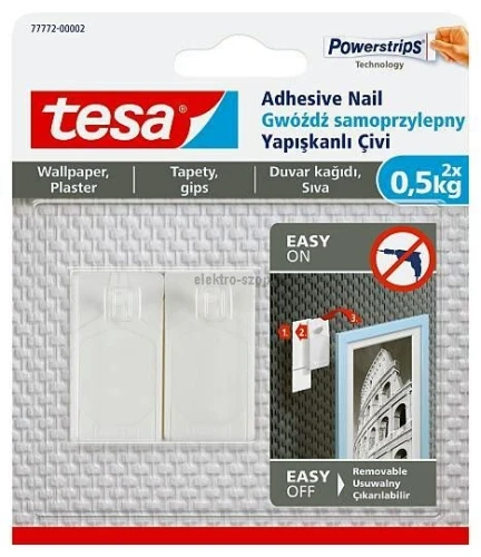 Plaster samoprzylepny gwóźdź Tesa (77772)
