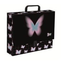 Teczka kartonowa na zatrzask Pastel Butterfly A4 mix Unipap