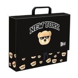 Teczka kartonowa na zatrzask NYC Mood A4 różne Unipap