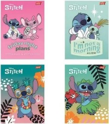Zeszyt A5 STITCH 32k. 70g podwójna linia kolor Unipap