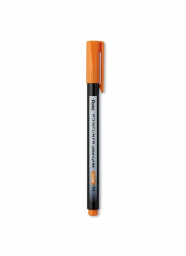 Cienkopis kreślarski POINTLINER wkład pomarańczowy 0,4mm 1kol. Pentel (S40-F)