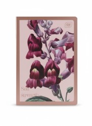 Zeszyt A5 GRANDIFLORA metalic 60k. 70g linia Interdruk (ZE60KFG)