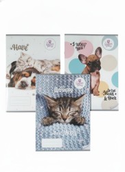 Zeszyt A4 The Sweet Pets 32k. krata Beniamin