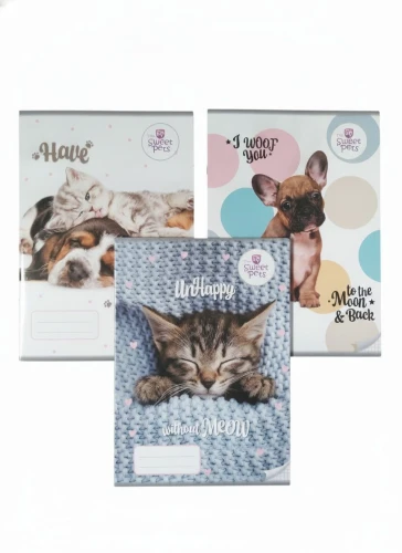 Zeszyt A4 The Sweet Pets 32k. krata Beniamin