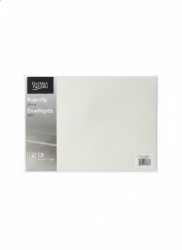 Koperta C5 Pearl srebrna jasna srebrny Galeria Papieru (280640) 10 sztuk