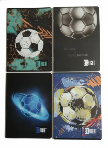 Zeszyt A5 FOOTBALL ENERGY 32k. 70g linia podwójna kolorowa Unipap
