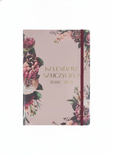 Kalendarz książkowy (terminarz) TDW nauczyciela A4 Antra (sekrety kwiatów)