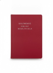 Kalendarz książkowy (terminarz) TDW nauczyciela A5 Antra (bordowy)