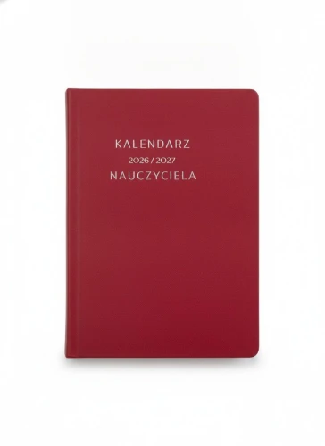Kalendarz książkowy (terminarz) TDW nauczyciela A5 Antra (bordowy)