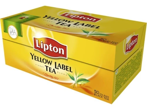 HERBATA LIPTON 50 SASZETEK 2 G