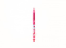 Pióro kulkowe Frixion CLICKER coral-róż SWEET PARADISE wkład niebieskie Pilot (PIBL-RTFR7SW-DNL)