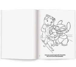 Książka dla dzieci Stitch. Malowanka z Farbami Ameet (KFF 9101)