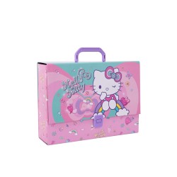 Teczka kartonowa na suwak Hello Kitty A4 mix Patio (13150PTR)