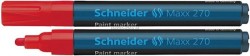 Marker olejowy Maxx 270 wkład czerwony 1,0-3,0mm Schneider (SR127002)