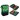 Piórnik CoolPack Jumper 2 GAME OVER GRADIENT GREEN Patio (F066969)
