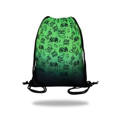 Worek na buty CoolPack FIRST GAME OVER GRADIENT GREEN Patio (F159969)