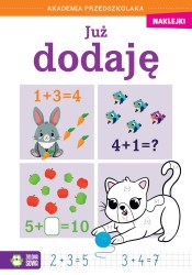 Książka dla dzieci Akademia przedszkolaka. Już dodaję Zielona Sowa