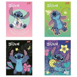 Zeszyt A5 Stitch 16k. 70g podwójna linia kolor Unipap