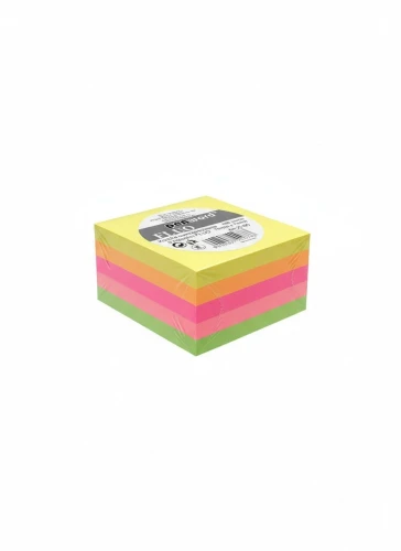 Notes samoprzylepny (karteczki) 5 kol. fluo mix 450k [mm:] 75x75 Penword (ZI-65)