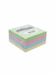Notes samoprzylepny (karteczki) 4 kol. pastel mix 400k [mm:] 76x76 Penword (ZI-30)