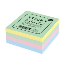 Notes samoprzylepny (karteczki) mix 300k [mm:] 75x75 Interdruk (5902277295415)