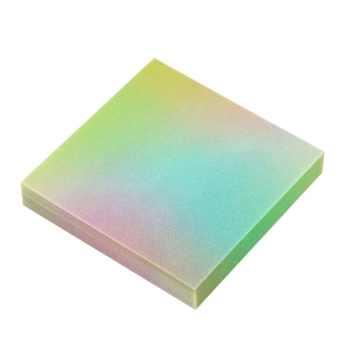 Notes samoprzylepny (karteczki) Transparentny ombre zielony mix 100k [mm:] 75x75 Starpak (576521)