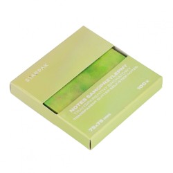Notes samoprzylepny (karteczki) Transparentny ombre Seledynowy mix 100k [mm:] 75x75 Starpak (576524)