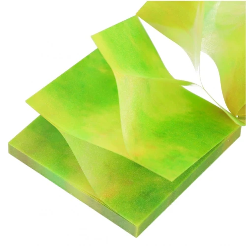 Notes samoprzylepny (karteczki) Transparentny ombre Seledynowy mix 100k [mm:] 75x75 Starpak (576524)