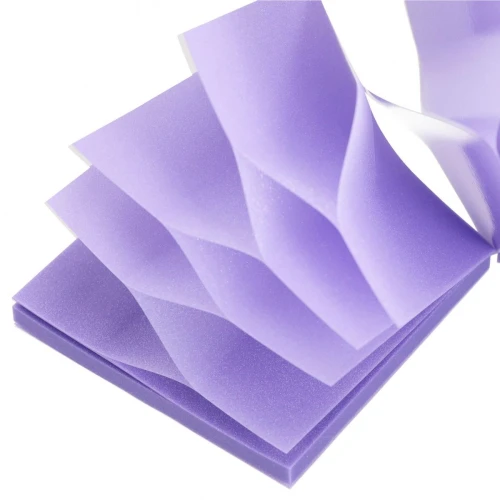 Notes samoprzylepny (karteczki) Transparentny brokat fiolet mix 200k [mm:] 75x75 Starpak (576527)