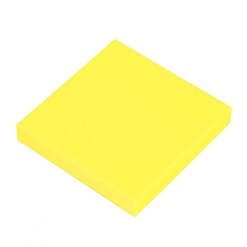 Notes samoprzylepny (karteczki) Transparentny brokat żółty mix 100k [mm:] 75x75 Starpak (576532)
