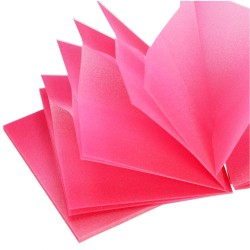 Notes samoprzylepny (karteczki) Transparentny ombre Różowy mix 100k [mm:] 75x75 Starpak (576523)