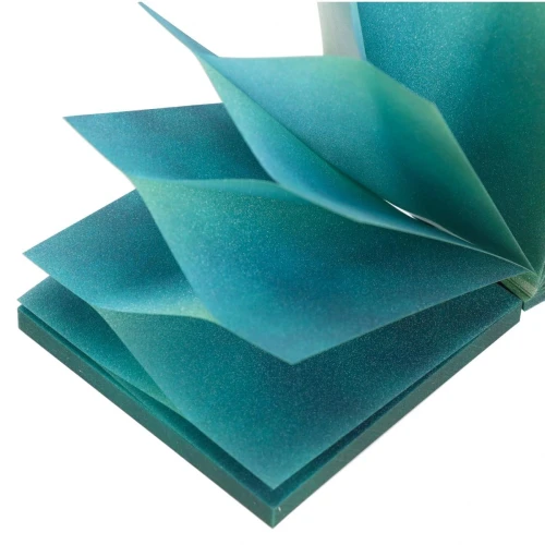 Notes samoprzylepny (karteczki) Transparentny ombre niebieski mix 100k [mm:] 75x75 Starpak (576526)