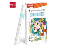 Marker specjalistyczny akrylowy wkład niebieski jasny okrągła końcówka Deli (EC193A-LIGHT BLUE)