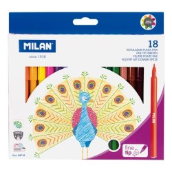 Flamaster 18 kol. Milan (06F18)