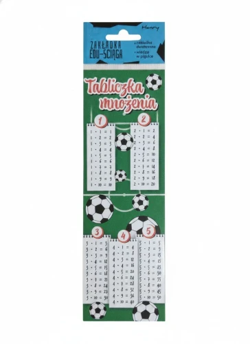 Zakładka do książki Piłka Tabliczka mnożenia Henry (5905701486724)