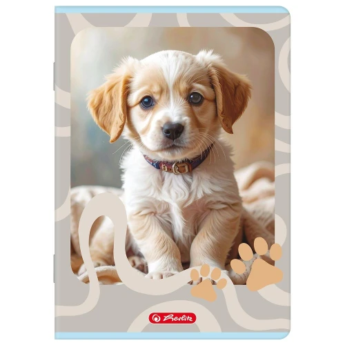 Zeszyt A5 Animals 32k. 70g linia podwójna Herlitz (400206382)