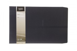 Koperta C4 pearl czarny czarna Galeria Papieru (280007) 5 sztuk