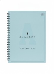 Zeszyt tematyczny A5 ACADEMY Hybrid matematyka 60k. 90g krata Interdruk (ZE60#MATACAH))